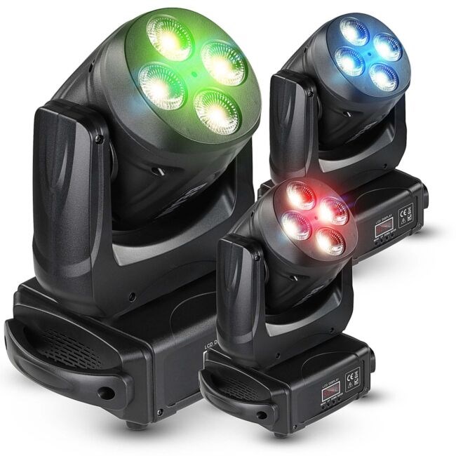 LIGHT4ME 408 WASH 4x8W RGBW mini g owica ruchoma