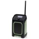 Imperial DABMAN OR 5 mobiele DAB+/FM buitenradio Portable Digital Black, Green