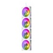 XPG HURRICANE MAG 120 ARGB PWM magnetic fan - White