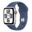 Apple MYJ23ZM/A smart wearable accessory Band Blue Fluoroelastomer