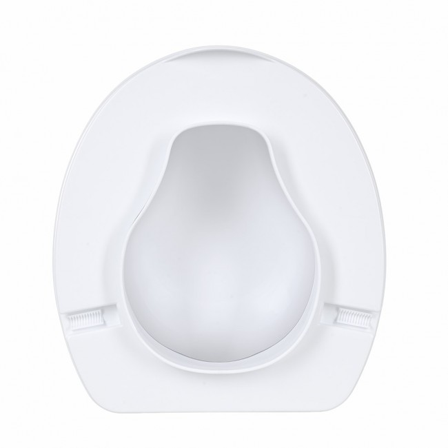 Toilet seat with lid, 10 cm, SoftRelief NT500AM