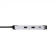 Targus DOCK429GL laptop dock/port replicator Wired USB4 Silver