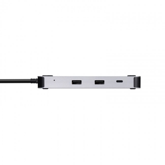 Targus DOCK429GL laptop dock/port replicator Wired USB4 Silver