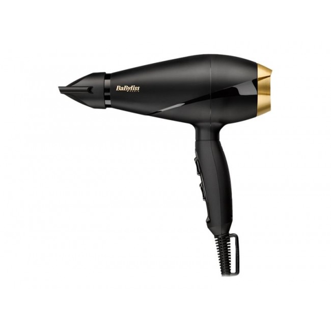 BaByliss 6704E hair dryer 2000 W Black, Gold