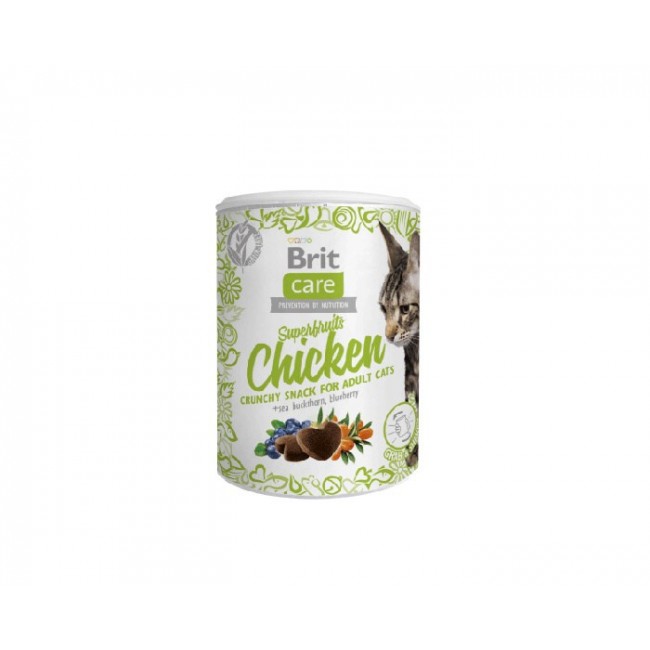 BRIT Care Cat Snack Superfruits Chicken - cat treat - 100 g