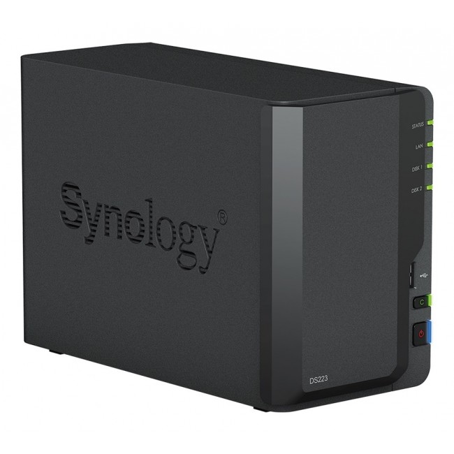 Synology DiskStation DS223 NAS/storage server Desktop Realtek RTD1619B 2 GB DDR4