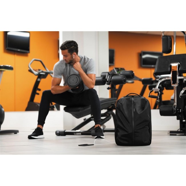 XD DESIGN ANTI-THEFT BACKPACK BOBBY FLEX GYM BAG BLACK P/N: P705.801 XD DESIGN ANTI-THEFT BACKPACK BOBBY FLEX GYM BAG BLACK P/N: P705.801