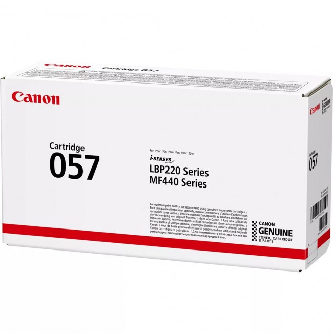 Canon 057 toner cartridge 1 pc(s) Original Black