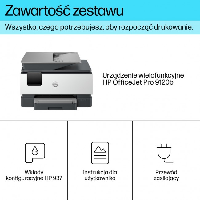 HP OfficeJet Pro 9120b Wireless All-in-One Color Printer, Two-sided printing Copier, Scanner HP OfficeJet Pro 9120b Wireless All-in-One Color Printer, Two-sided printing Copier, Scanner