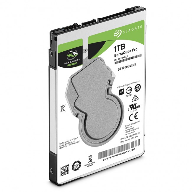 Seagate Barracuda Pro internal hard drive 1 TB 7200 RPM 128 MB 2.5