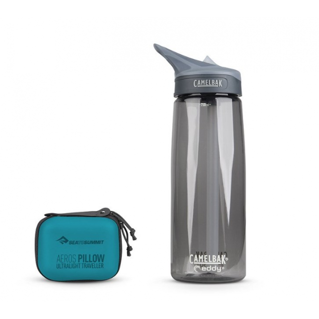 Pillow SEA TO SUMMIT Aeros Ultralight Traveller Aqua