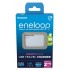 USB battery charger PANASONIC Eneloop Smartplus BQ-CC87 + 4x AA 2000 mAh (K-KJ87MCD40USB)