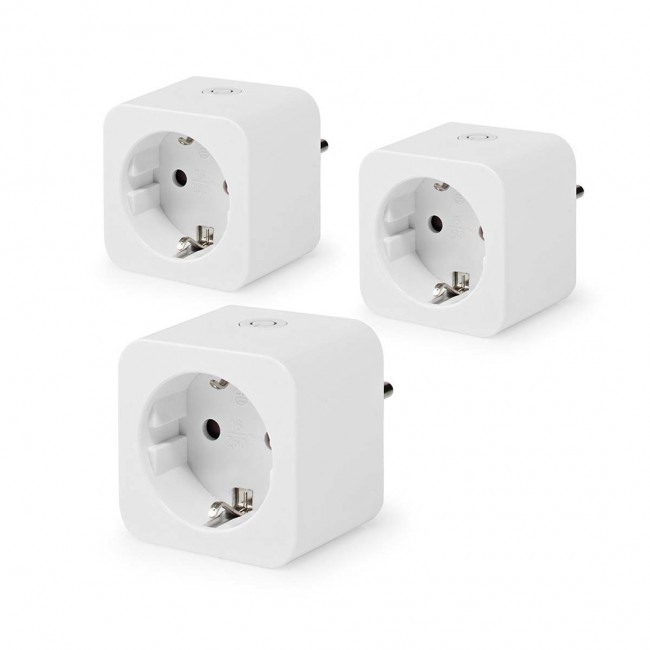 Nedis WIFIP121FWT3 smart plug 3680 W Home White
