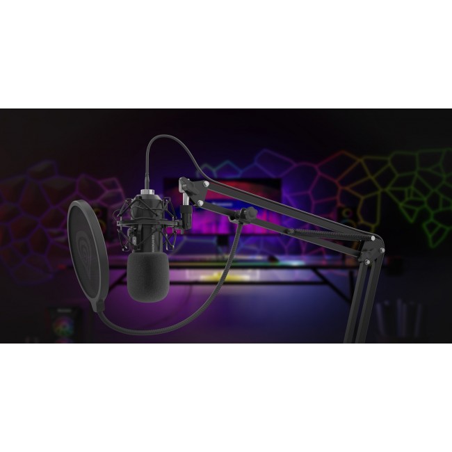 Microphone GENESIS Radium 400 G2 Black studio Microphone GENESIS Radium 400 G2 Black studio