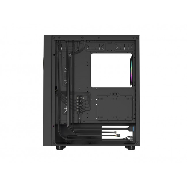 GENESIS DIAXID 605 ARGB MIDI TOWER CASE WITH USB-C WINDOW BLACK