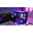 Mars Gaming MC3TCORELCDM computer case Mini Tower Black