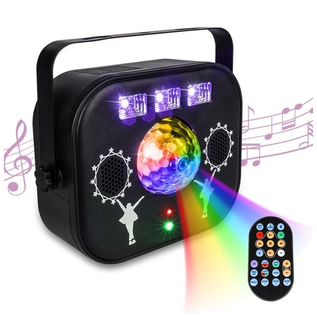 LIGHT4ME MULTIBOX multi-effect LED globe disco laser LIGHT4ME MULTIBOX multi-effect LED globe disco laser