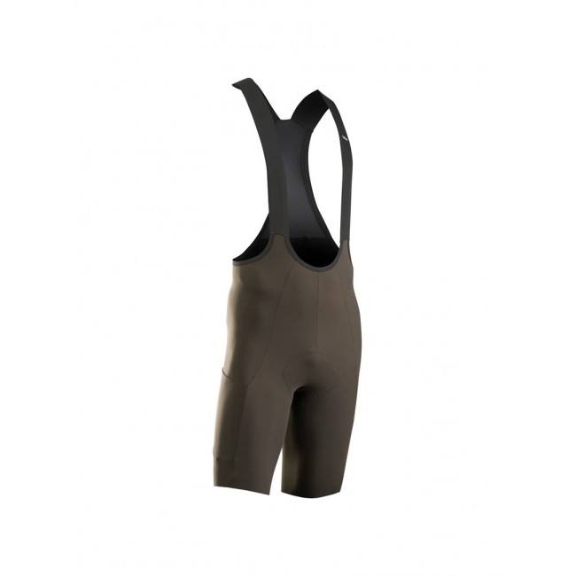 Spodenki rowerowe NORTHWAVE Extreme Rock Bibshort brązowe - M