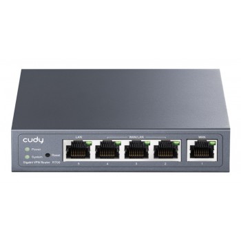 Cudy Gigabit Multi-WAN VPN Router wired router Fast Ethernet, Gigabit Ethernet Grey