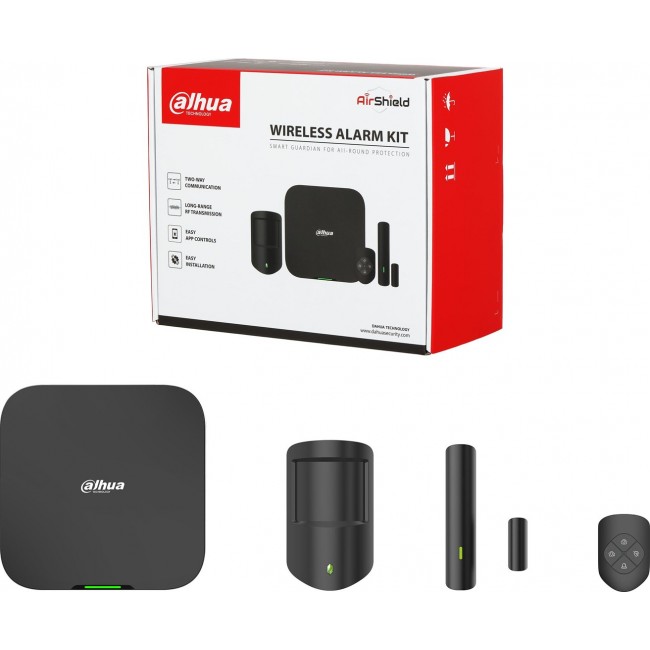 Dahua Technology ART-ARC3800H-03-W2(868)-B security alarm system Wi-Fi White