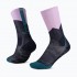 BUFF Merino MW Crew Socks MWC1 Socks, Black - Purple L