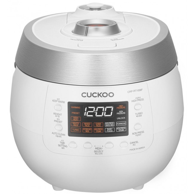 Cuckoo CRP-RT1008F rice cooker 1.8 L 1150 W White