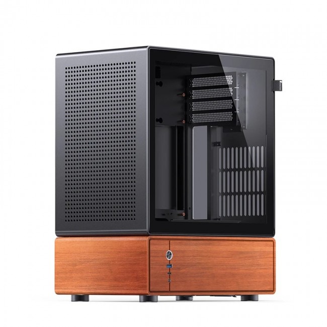 Jonsbo T7 Midi Tower Black, Wood Jonsbo T7 Midi Tower Black, Wood
