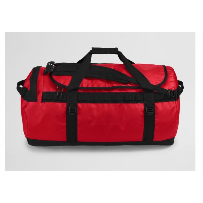 The North Face Base Camp Duffel L duffel bag 95 L Polyester Black, Red The North Face Base Camp Duffel L duffel bag 95 L Polyester Black, Red