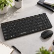 Esperanza EK122K keyboard RF Wireless QWERTY Black