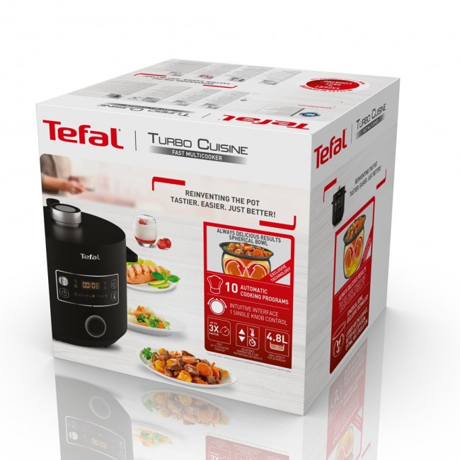 Tefal Turbo Cuisine CY754830 multi cooker 5 L 1090 W Black Tefal Turbo Cuisine CY754830 multi cooker 5 L 1090 W Black