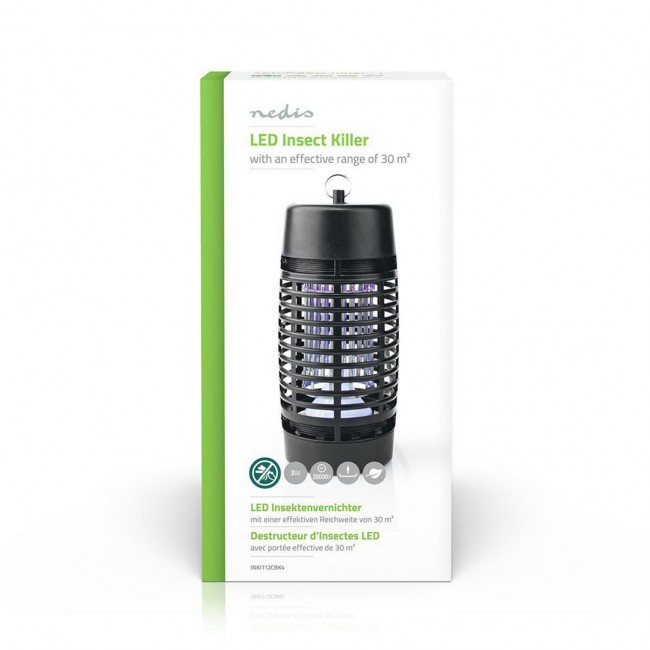 Nedis INKI112CBK4 insect killer/repeller Suitable for indoor use Suitable for outdoor use Black Nedis INKI112CBK4 insect killer/repeller Suitable for indoor use Suitable for outdoor use Black