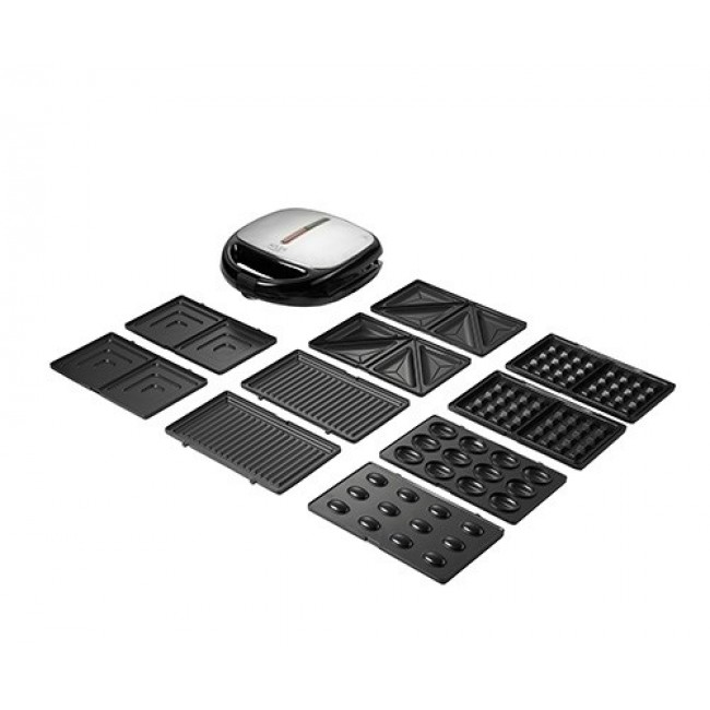 Adler AD 3040 sandwich maker 1200 W Black, Grey Adler AD 3040 sandwich maker 1200 W Black, Grey