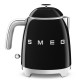 SMEG Kettle (KLF05BLEU) mini 0.8L black Schwarz