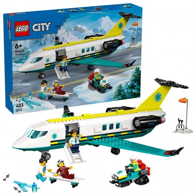 LEGO CITY 60465 Emergency Air Ambulance Airplane LEGO CITY 60465 Emergency Air Ambulance Airplane