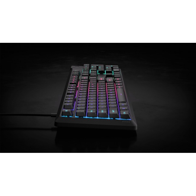 Corsair K55 CORE RGB keyboard Gaming USB QWERTZ German Black