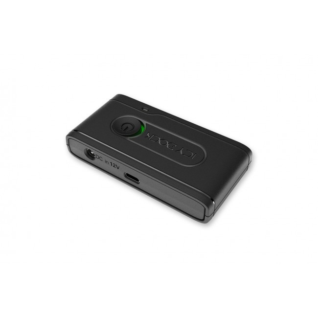 Icy Dock EZ-Adapter Ex MB931U-1VB R1 USB-C+A Gen 2 (10Gbps) to U.2 NVMe SSD Thunderbolt 4 Port Compatible Reader Adapter