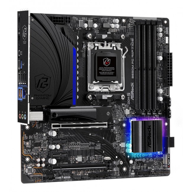 Asrock B650M PG Riptide AMD B650 Socket AM5 micro ATX