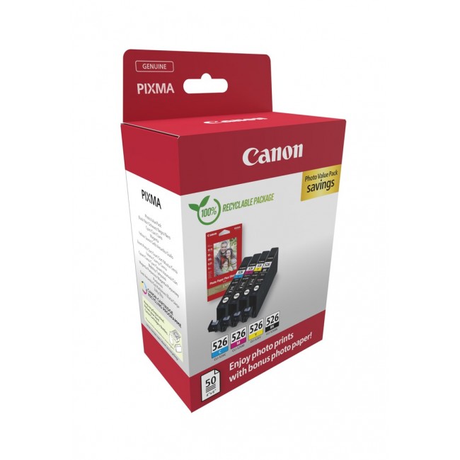 Canon 4540B019 ink cartridge 4 pc(s) Original Black, Cyan, Magenta, Yellow