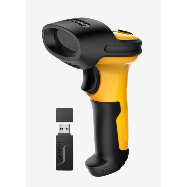 Inateck P6 Handheld bar code reader 1D Laser Black, Yellow Inateck P6 Handheld bar code reader 1D Laser Black, Yellow