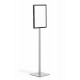 Durable 501357 informational sign Letter Grey Metal, Plastic 1 pc(s)