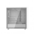Cooler Master MasterBox 600 White Lite Midi Tower White, Transparent
