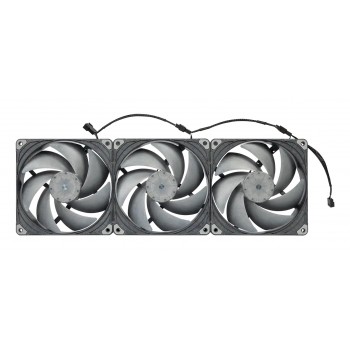 PHANTEKS T30 PWM 140mm L fter, 3er Pack - schwarz