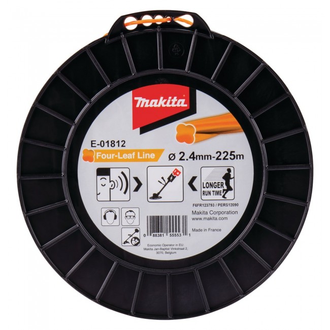 Makita E-01812 brush cutter/string trimmer accessory Brush cutter line Makita E-01812 brush cutter/string trimmer accessory Brush cutter line