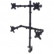 Manhattan Quad Desk Mount for TV & Monitors, For screens 10 Manhattan Quad Desk Mount for TV & Monitors, For screens 10