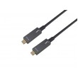 Equip USB-C to C Active Optical Cable, 7.5m, PD 60W, 4K/60Hz, 10Gbps, Video + Data + PD
