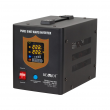 KEMOT PROsinus-800 emergency power supply unit a pure sine wave inverter with a 12V charging function, 230V, 800VA/500W black KEMOT PROsinus-800 emergency power supply unit a pure sine wave inverter with a 12V charging function, 230V, 800VA/500W black