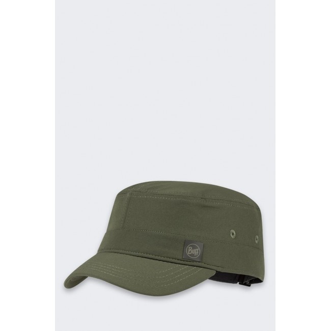 Czapka z daszkiem Buff Military Cap - solid khaki rozmiar: s_m Czapka z daszkiem Buff Military Cap - solid khaki rozmiar: s_m