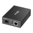 TP-Link Omada MC212CS-2 network media converter 1000 Mbit/s 1550 nm Single-mode Black TP-Link Omada MC212CS-2 network media converter 1000 Mbit/s 1550 nm Single-mode Black