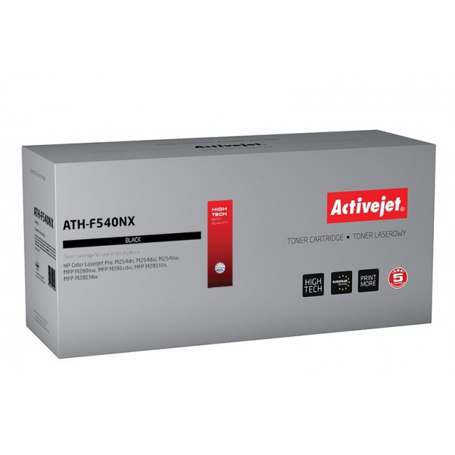 Activejet ATH-F540NX toner (replacement for HP 203X HP203X CF540X CRG 054H CRG054H Supreme 3200 pages black)