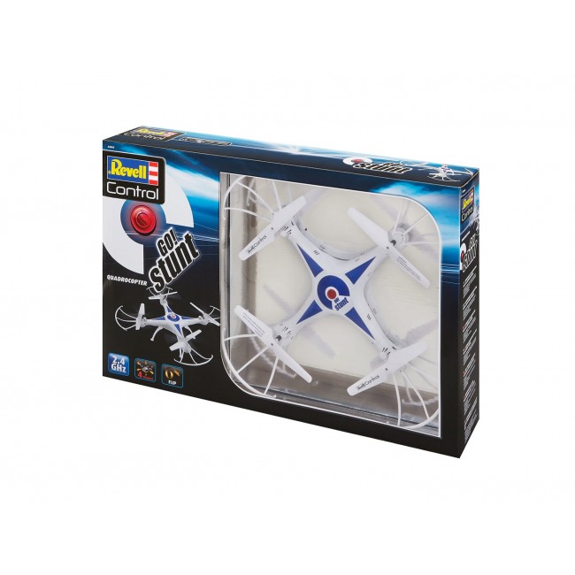 Revell GO! STUNT 4 rotors Quadcopter 380 mAh Blue, White Revell GO! STUNT 4 rotors Quadcopter 380 mAh Blue, White